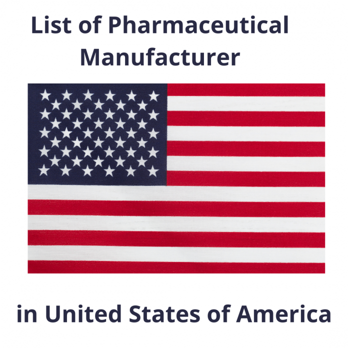 List of Pharmaceutical Manufacturer