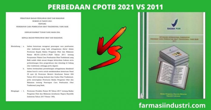 Perbedaan CPOTB 2021 vs 2011